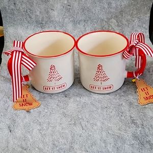 Eccolo Oversized Mugs, Let It Snow ❄️